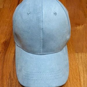 Baby Blue Suede Hat